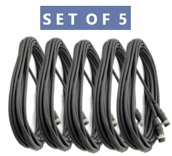 Set of 5 UK Release Systems VRS-102 Voice Release System Acoustic Clay Release BRB Systems Canterbury Clay Pigeon Clay Target Release Mic Cable CVR Acoustic Traprelease Clay Pigeon Trap Clay Trap